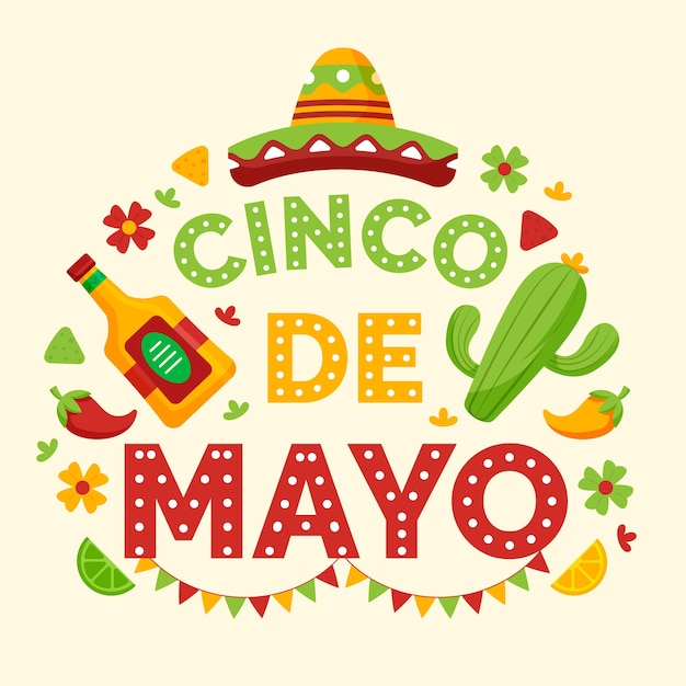 Free Vector | Cinco de mayo event