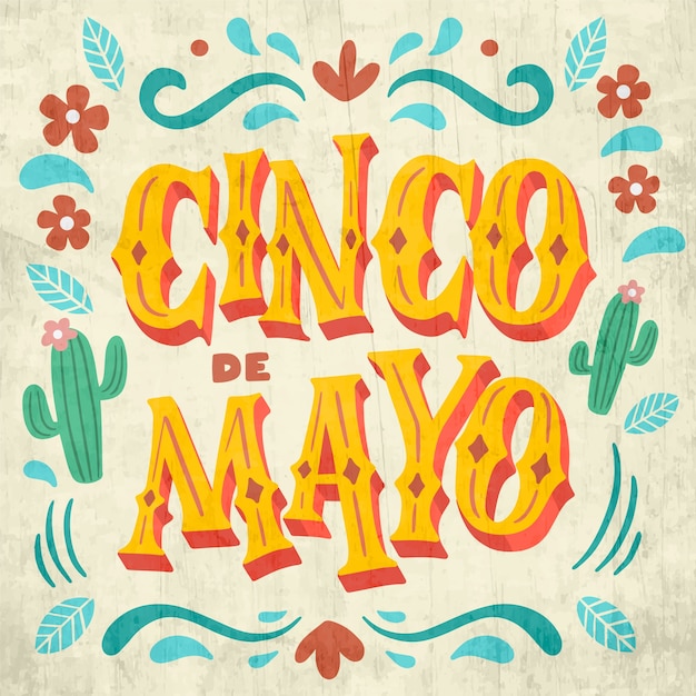 Cinco De Mayo Letters