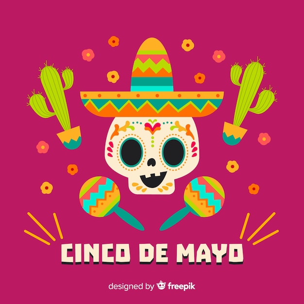 Free Vector | Cinco de mayo