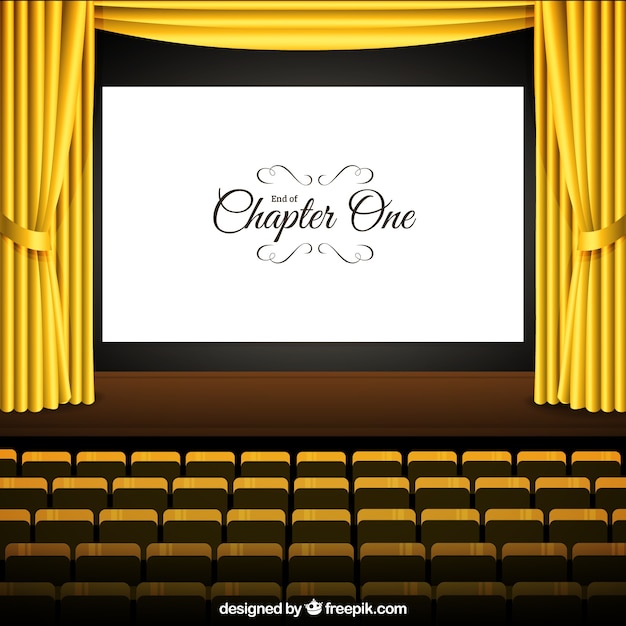 movie theater screen curtain