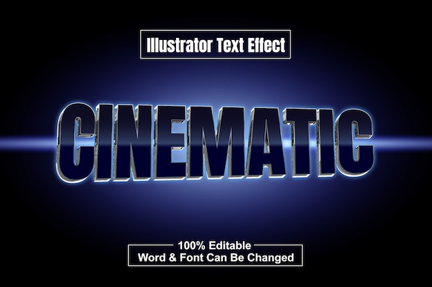 Download Free Cinematic Tittle Text Effect Premium Vector Use our free logo maker to create a logo and build your brand. Put your logo on business cards, promotional products, or your website for brand visibility.