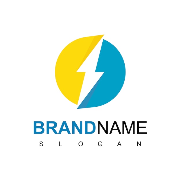 Download Free Circle Bolt Energy Logo Design Inspiration Premium Vector Use our free logo maker to create a logo and build your brand. Put your logo on business cards, promotional products, or your website for brand visibility.