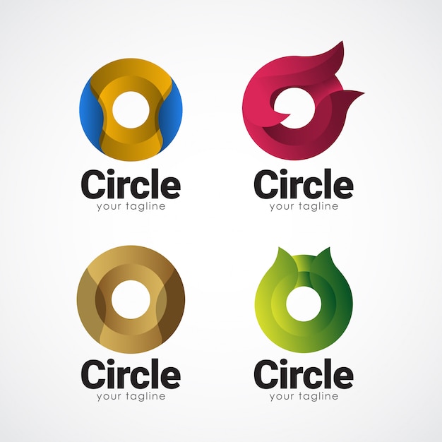 Download Free Circle Logo Gradient Template Premium Vector Use our free logo maker to create a logo and build your brand. Put your logo on business cards, promotional products, or your website for brand visibility.