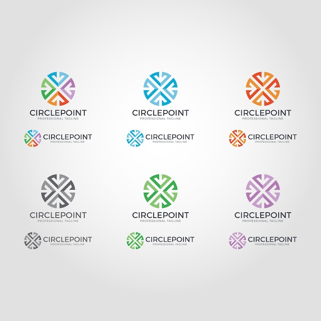 Download Free Circle Point Arrow Logo Template Premium Vector Use our free logo maker to create a logo and build your brand. Put your logo on business cards, promotional products, or your website for brand visibility.