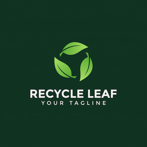 Download Free Circle Recycle Leaf Logo Design Template Illustration Premium Vector Use our free logo maker to create a logo and build your brand. Put your logo on business cards, promotional products, or your website for brand visibility.