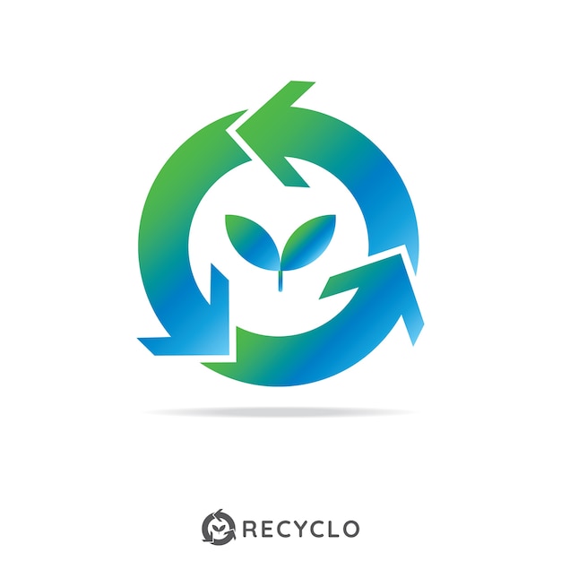 Download Free Circle Recycle With Growth Leaf Logo Concept Logo Template Use our free logo maker to create a logo and build your brand. Put your logo on business cards, promotional products, or your website for brand visibility.