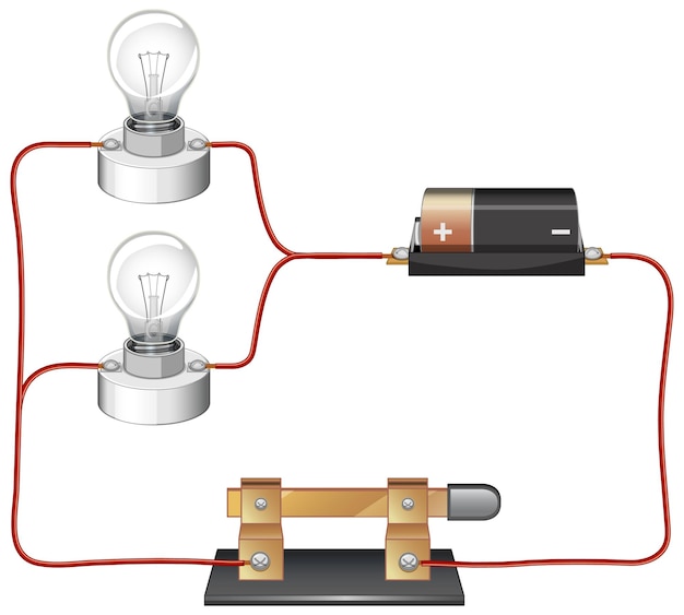 Circuit Diagram With Battery And Lightbulb