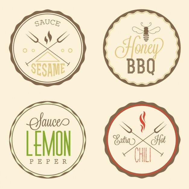 Download Free Circular Food Badges Free Vector Use our free logo maker to create a logo and build your brand. Put your logo on business cards, promotional products, or your website for brand visibility.
