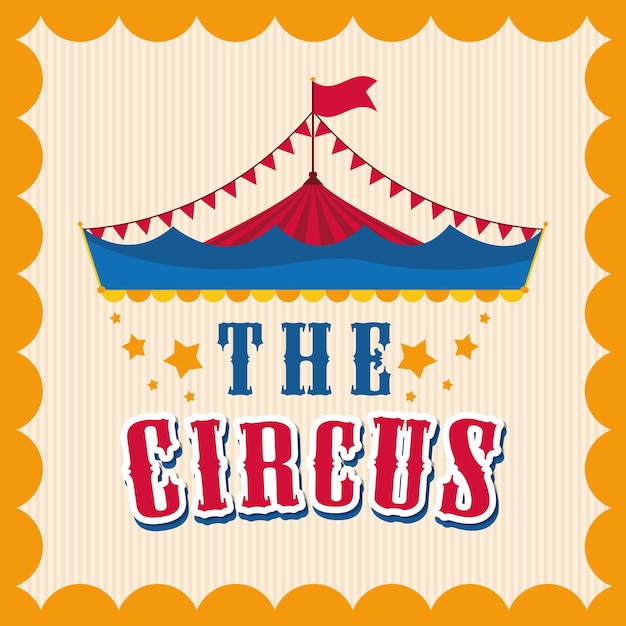 Premium Vector | Circus and carnival concept