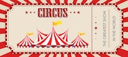 Vintage Circus Ticket Template Free TUTORE ORG Master Of Documents