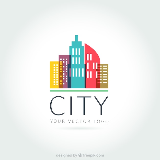 City logo Free Vector