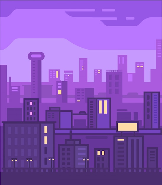 Premium Vector | City scape vector illustration. vector city scape and ...