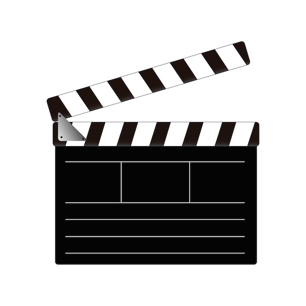 Premium Vector | Clapperboard