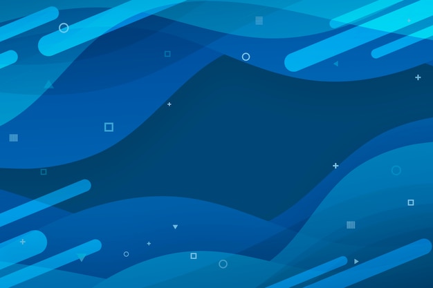 Classic blue screensaver abstract style | Free Vector