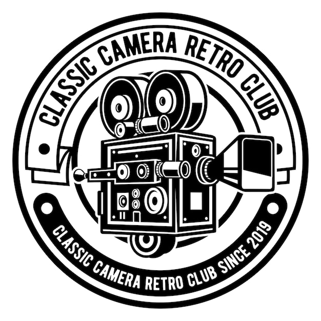 Premium Vector | Classic camera logo