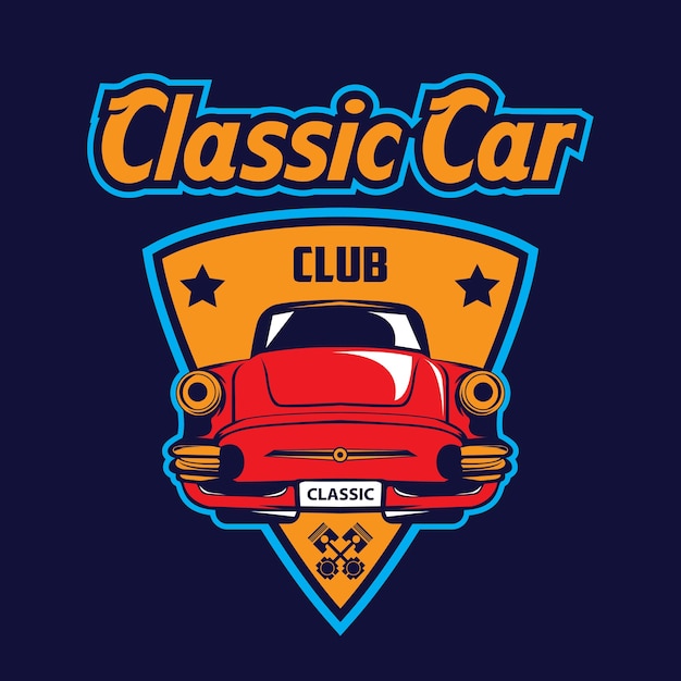 Premium Vector | Classic car design badge