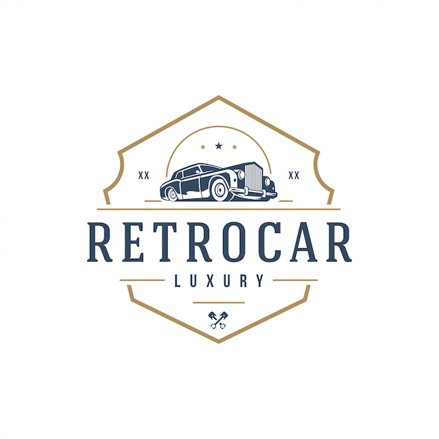 Download Free Classic Car Logo Template Element Vintage Style Premium Vector Use our free logo maker to create a logo and build your brand. Put your logo on business cards, promotional products, or your website for brand visibility.