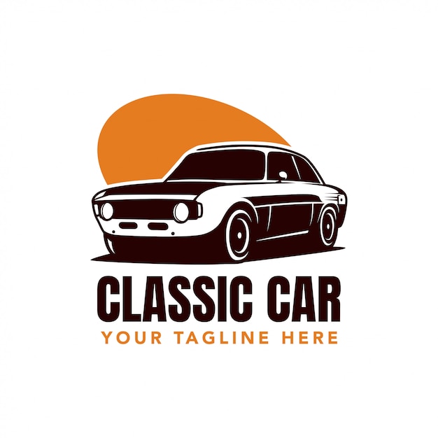 Premium Vector | Classic car logo