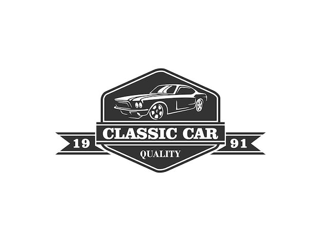 Download Free Classic Car Logo Premium Vector Use our free logo maker to create a logo and build your brand. Put your logo on business cards, promotional products, or your website for brand visibility.