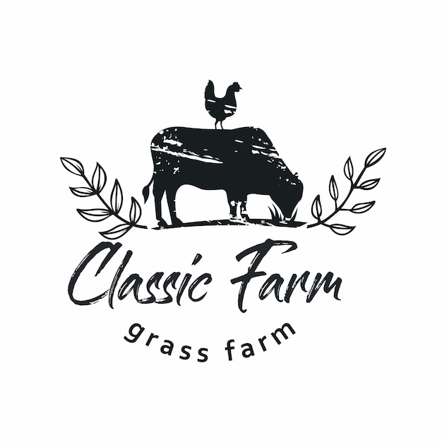 Download Free Classic Farm Logo Vector Premium Vector Use our free logo maker to create a logo and build your brand. Put your logo on business cards, promotional products, or your website for brand visibility.