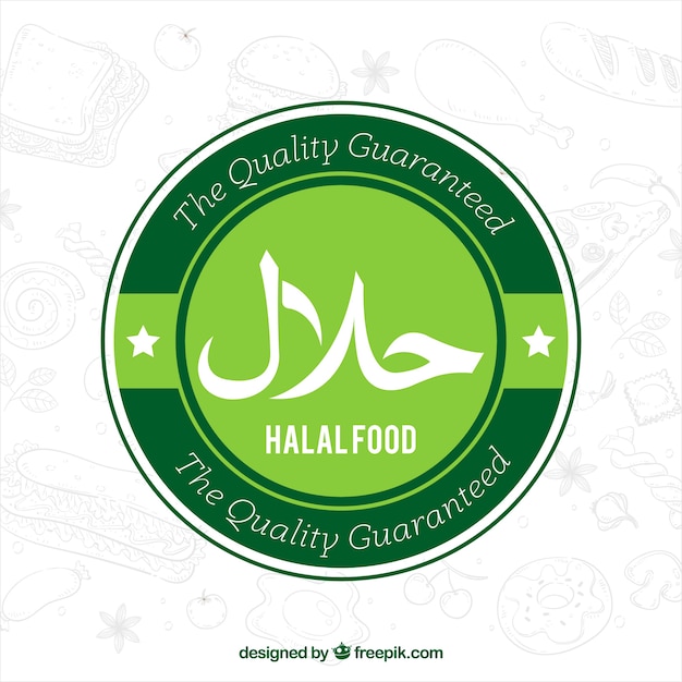 Download Free Download Free Classic Green Halal Label With Flat Design Vector Use our free logo maker to create a logo and build your brand. Put your logo on business cards, promotional products, or your website for brand visibility.