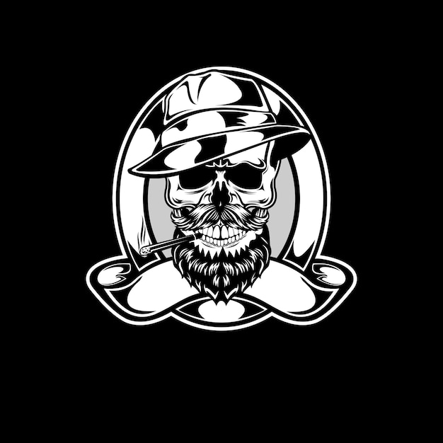Download Free Classic Mafia Skull Premium Vector Use our free logo maker to create a logo and build your brand. Put your logo on business cards, promotional products, or your website for brand visibility.