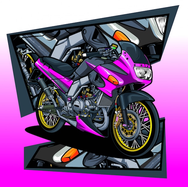 Download Premium Vector | Classic motorcycle