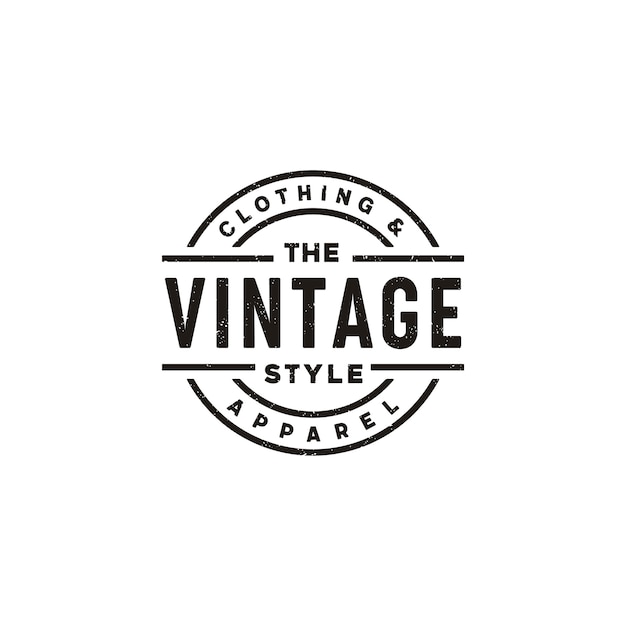 Download Free Classic Vintage Retro Label Badge Logo Design For Cloth Apparel Use our free logo maker to create a logo and build your brand. Put your logo on business cards, promotional products, or your website for brand visibility.