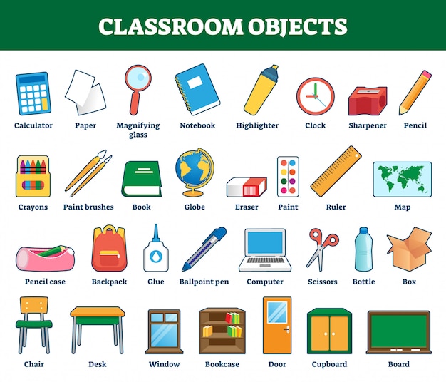 10 Best Images About Classroom Objects Los Objetos Dentro