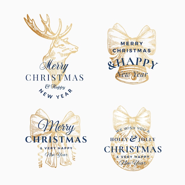 Christmas Logo Images Free Vectors Stock Photos Psd