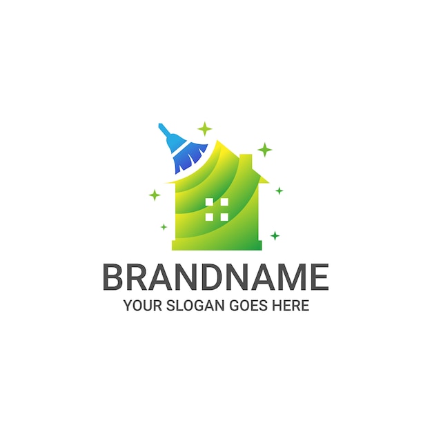 Download Free Clean House Logo Template Premium Vector Use our free logo maker to create a logo and build your brand. Put your logo on business cards, promotional products, or your website for brand visibility.