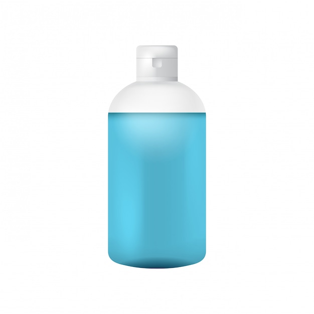 Download Premium Vector Clean Plastic Bottle Template For Liquid Soap