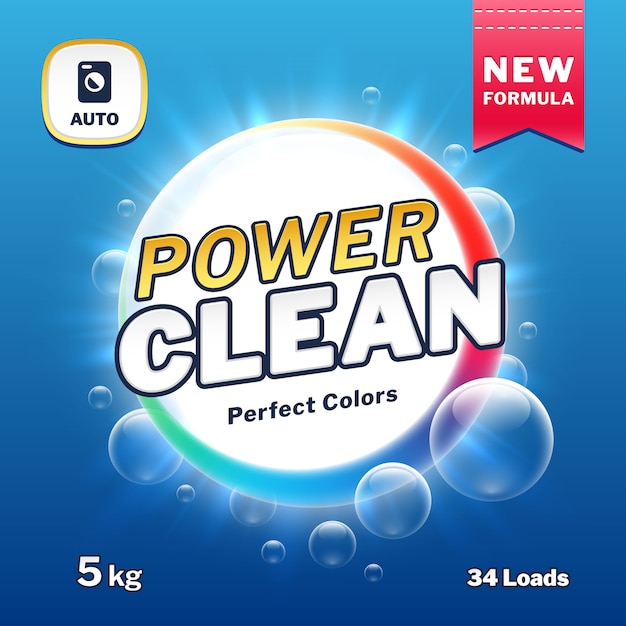 Clean power - soap and laundry 