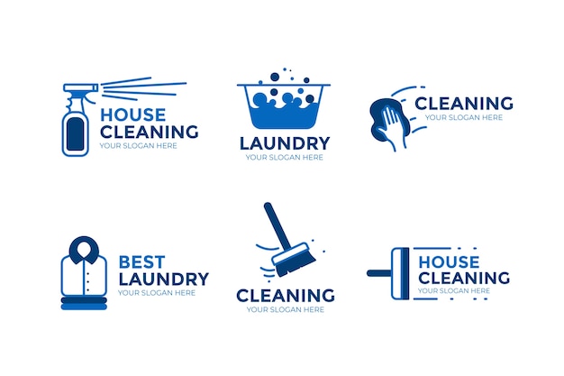 Download Free Cleaning Services Logo PSD - Free PSD Mockup Templates