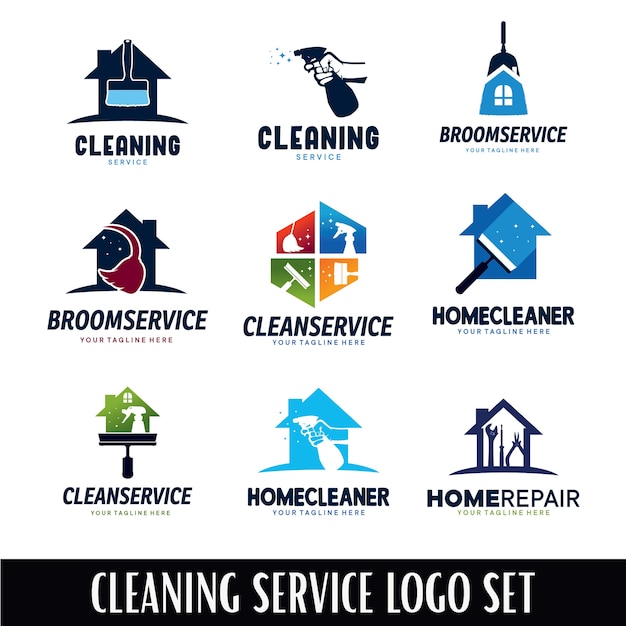 Download Free Cleaning Service Logo Designs Template Premium Vector Use our free logo maker to create a logo and build your brand. Put your logo on business cards, promotional products, or your website for brand visibility.