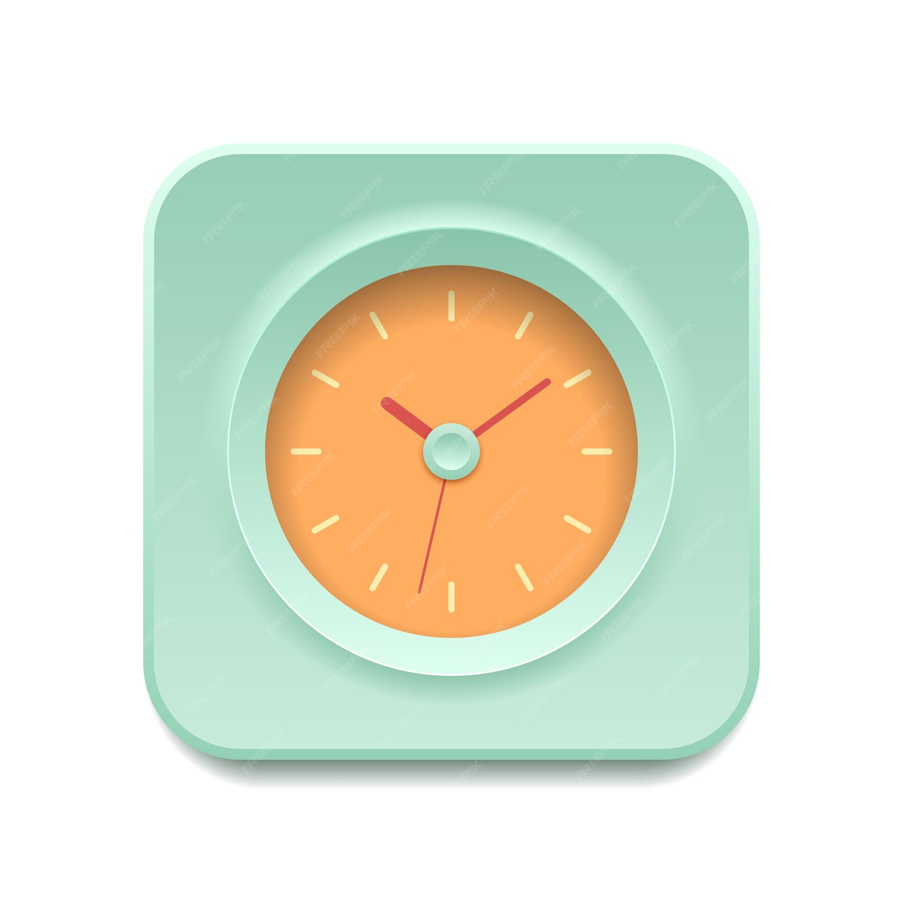 premium-vector-clock-icon-in-3d-style-isolated-on-white-background