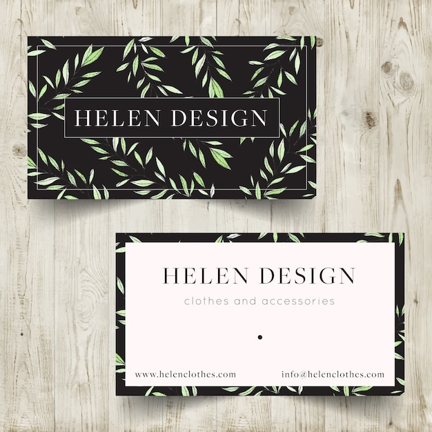 Download Free Download Free Clothes Brand Business Card Design Vector Freepik Use our free logo maker to create a logo and build your brand. Put your logo on business cards, promotional products, or your website for brand visibility.