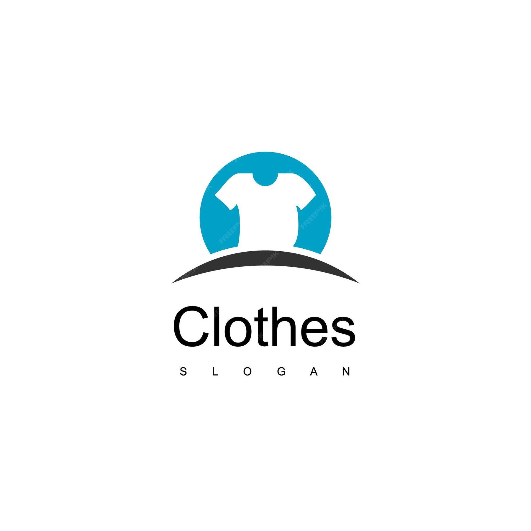Premium Vector | Clothes laundry and store logo