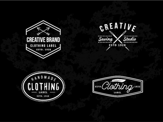 Download Free Clothing Label Logo Badge Sewing Brand Premium Vector Use our free logo maker to create a logo and build your brand. Put your logo on business cards, promotional products, or your website for brand visibility.