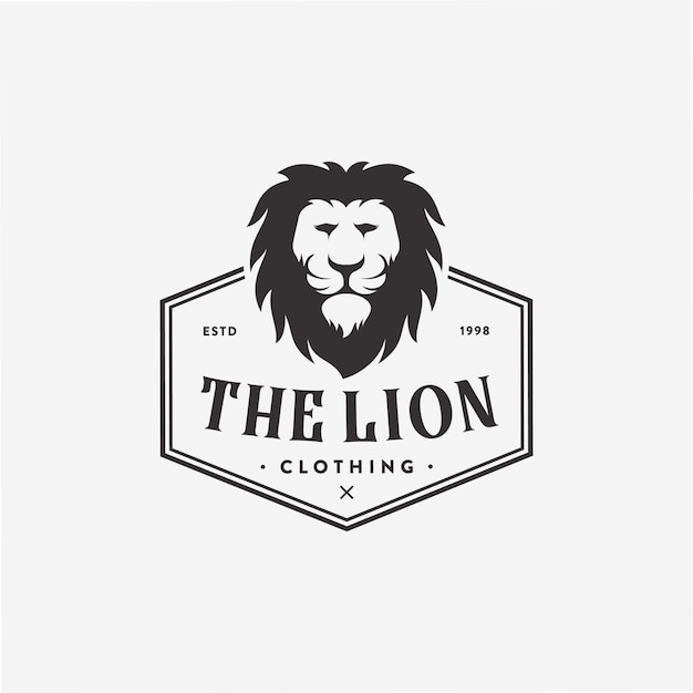 Download Free Clothing And Lion Logo Premium Vector Use our free logo maker to create a logo and build your brand. Put your logo on business cards, promotional products, or your website for brand visibility.