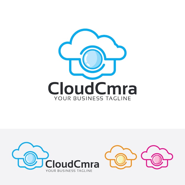 Download Free Cloud Camera Logo Template Premium Vector Use our free logo maker to create a logo and build your brand. Put your logo on business cards, promotional products, or your website for brand visibility.