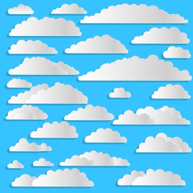 Download Cloud designs collection Vector | Free Download