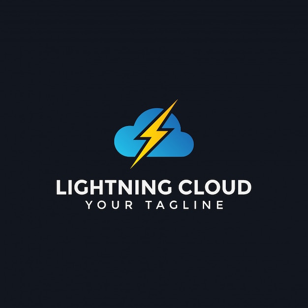 Download Free Cloud And Lightning Thunder Electric Power Logo Design Template Use our free logo maker to create a logo and build your brand. Put your logo on business cards, promotional products, or your website for brand visibility.