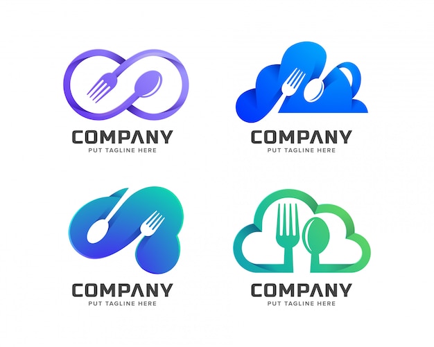 Download Free Cloud Restaurant Logo Template For Company Premium Vector Use our free logo maker to create a logo and build your brand. Put your logo on business cards, promotional products, or your website for brand visibility.