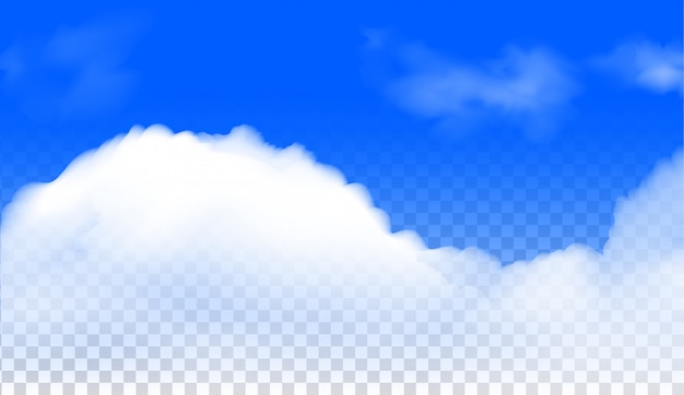 Premium Vector The Clouds Realistic Vector