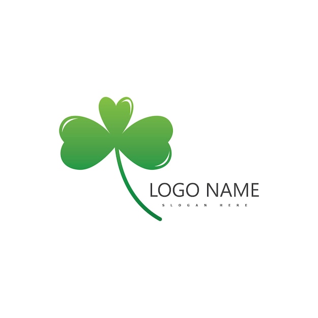 Premium Vector | Clover leaf logo icon design template vector