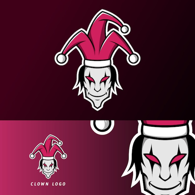 Download Free Clown Joker Scary Mask Mascot Gaming Sport Esport Logo Template Premium Vector Use our free logo maker to create a logo and build your brand. Put your logo on business cards, promotional products, or your website for brand visibility.
