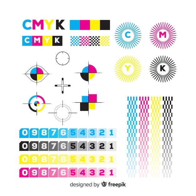 Cmyk Color Chart Vectors, Photos and PSD files | Free Download