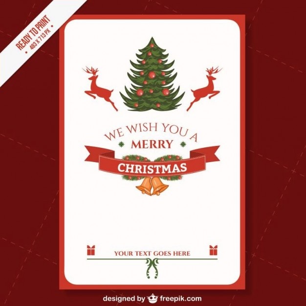 christmas card templates free download