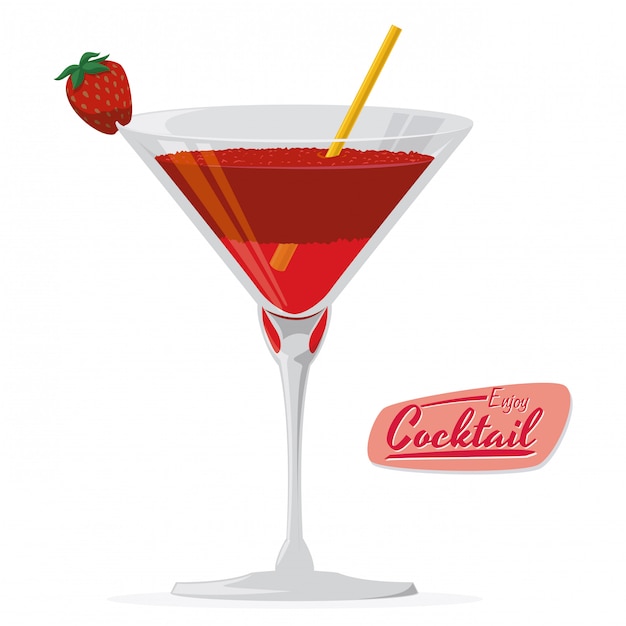 Premium Vector | Cocktail Design